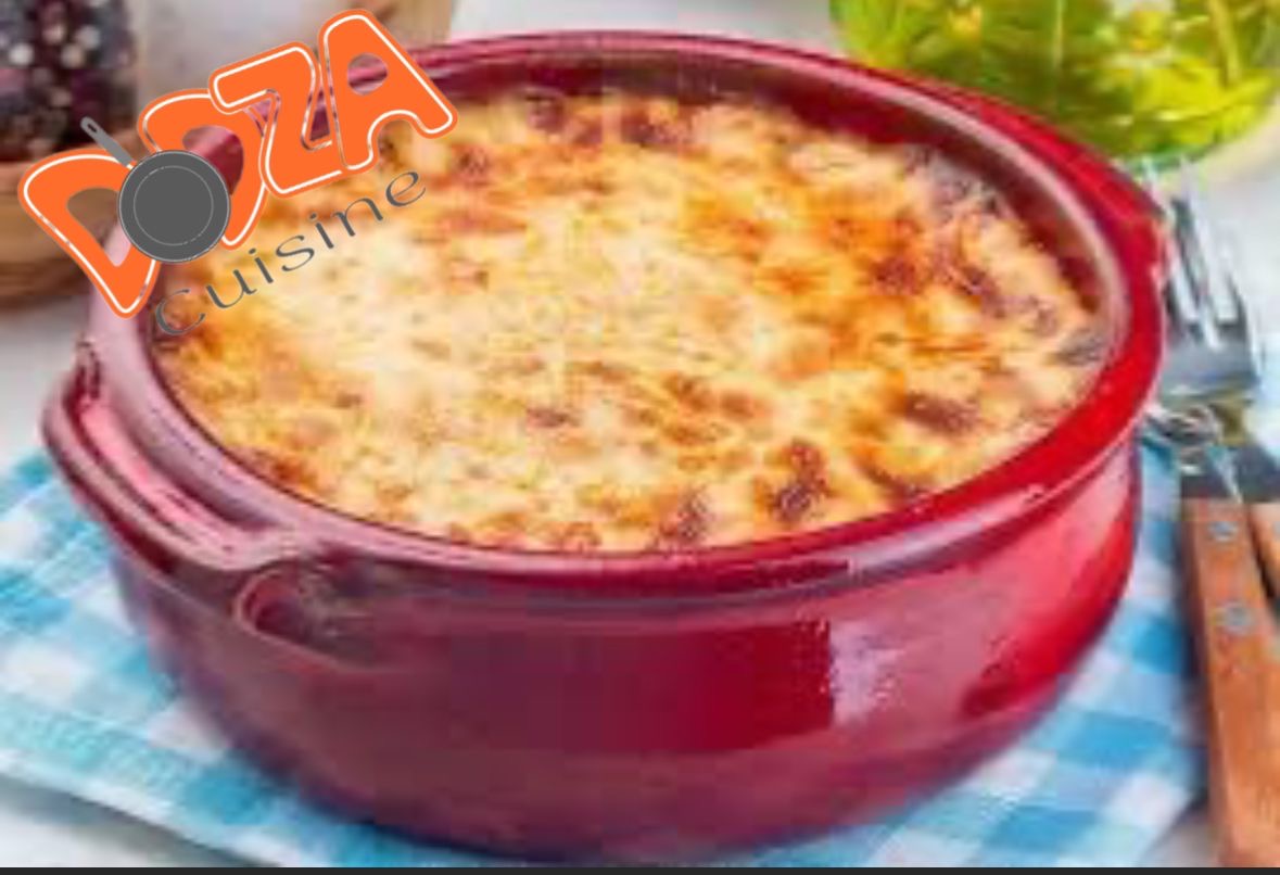 PASTA BACHAMEL with MINCED MEAT - مكرونة بشاميل فرن باللحمة المفرمة