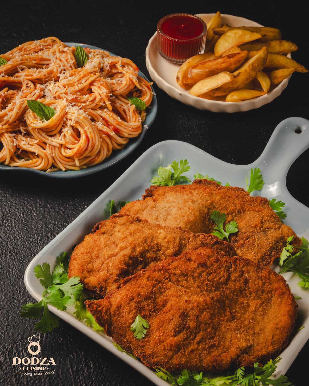 CHICKEN BREAST PANNE - صدور دجاج بانيه