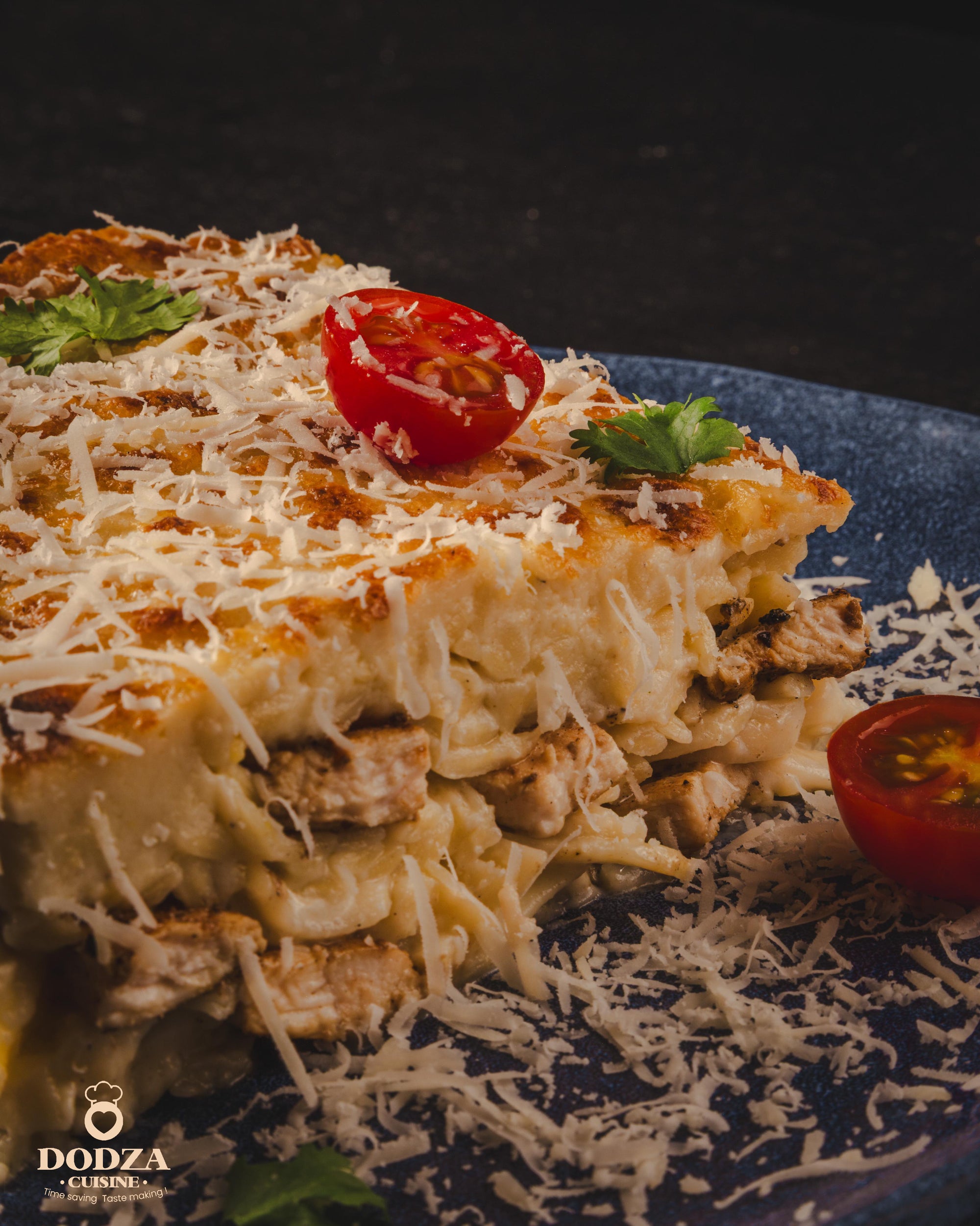 NEGRESCO PASTA with SLICED CHICKEN - مكرونة نجرسكو بشرائح دجاج